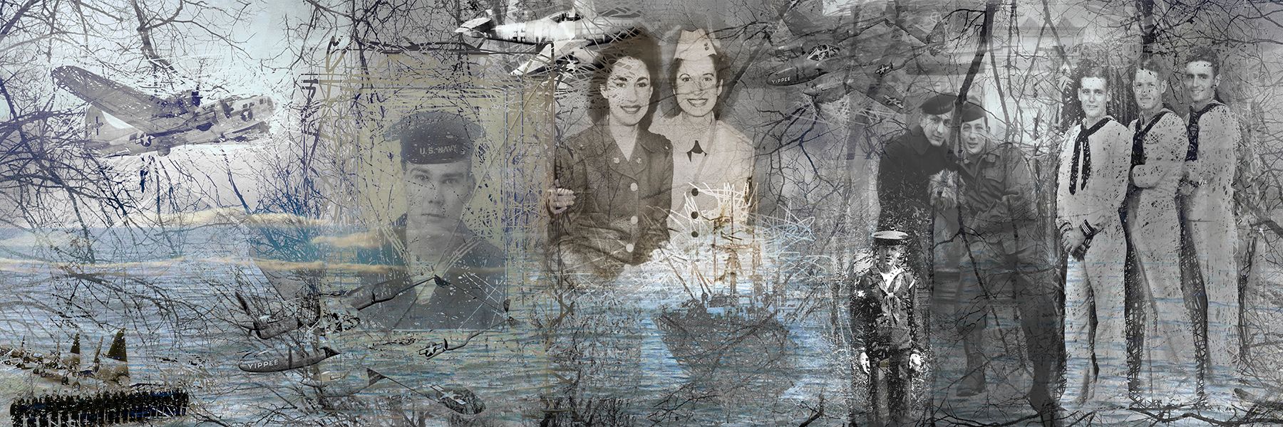 Archival Pigment print on photo rag paper 20" x 40" To End All Wars