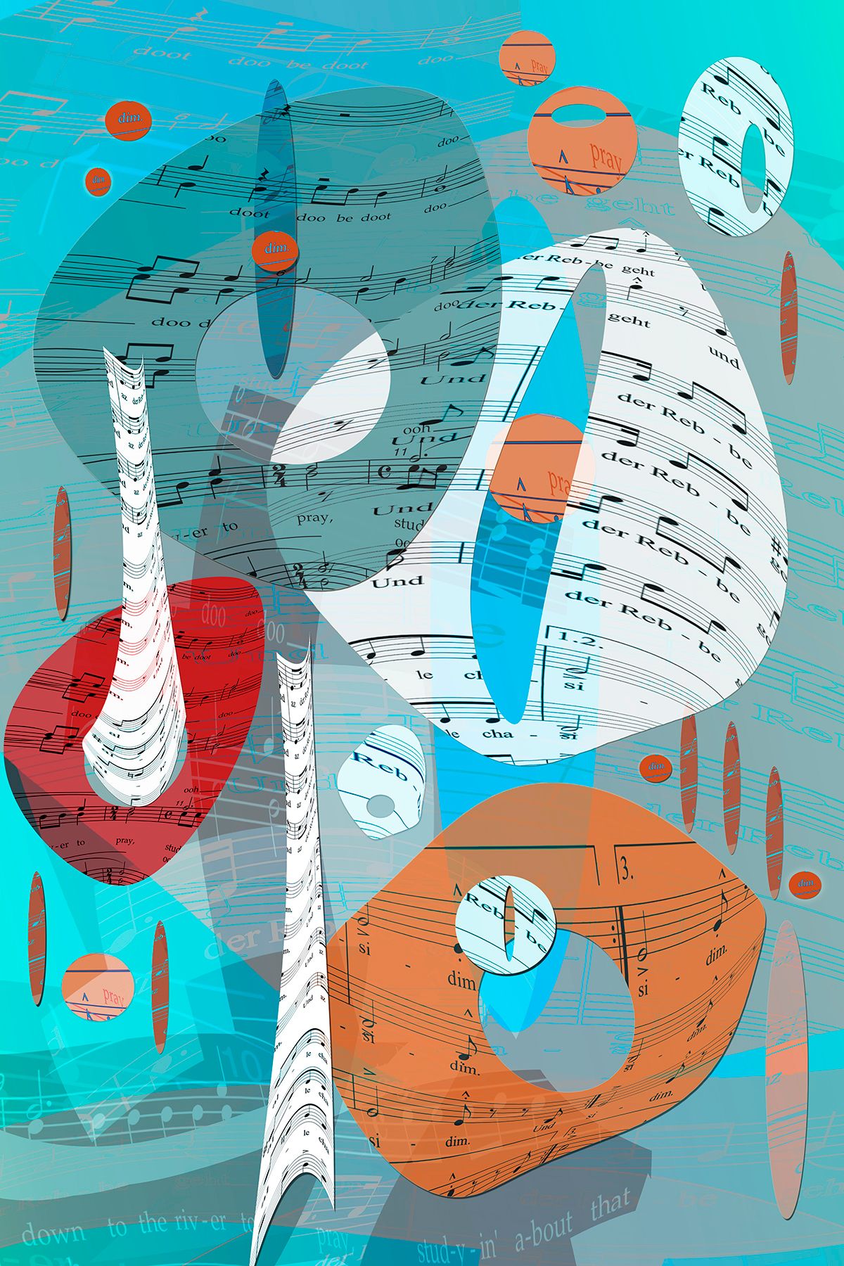 Archival Pigment print on photo rag                40" x 30" Down in the River to Pray: Az der Rebbe Zingt