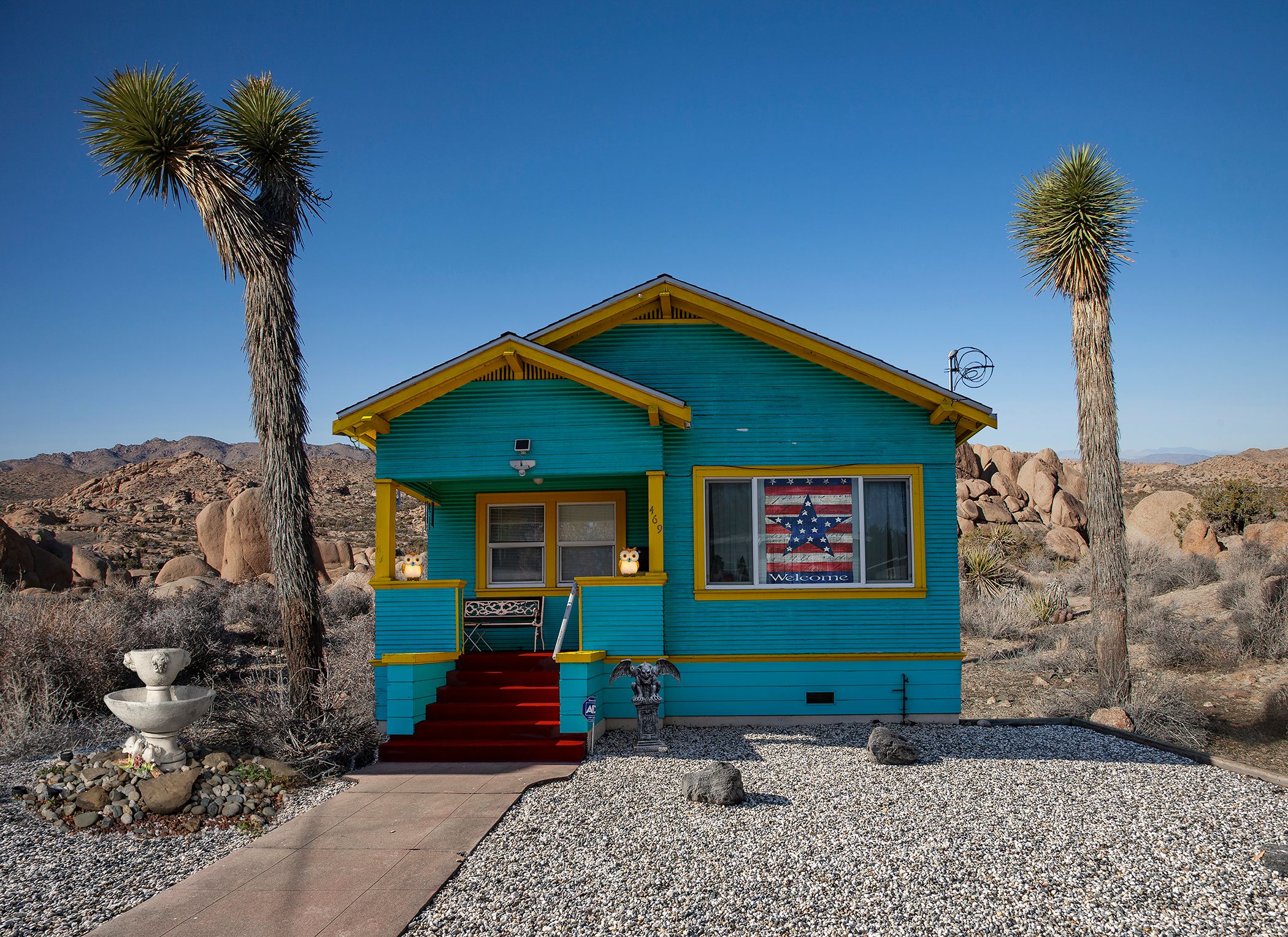 Archival Pigment print on photo rag paper Gargoyle House