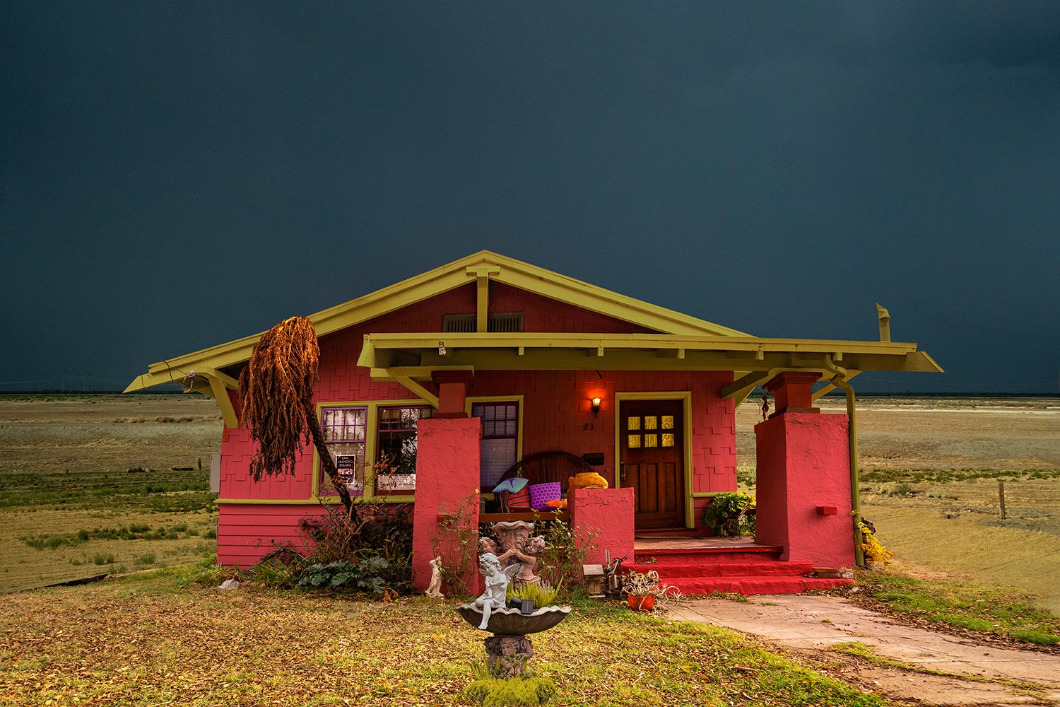Archival Pigment print on photo rag paper Pillow House