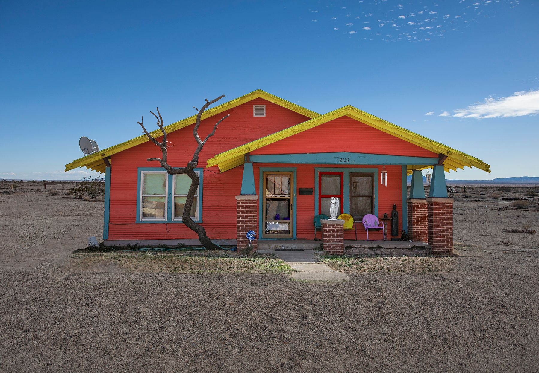 Archival Pigment print on photo rag paper Twisted Tree House