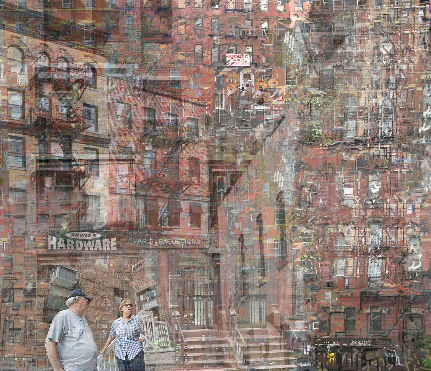 Archival Pigment print   24" x 26" Brooklyn Brown Stone