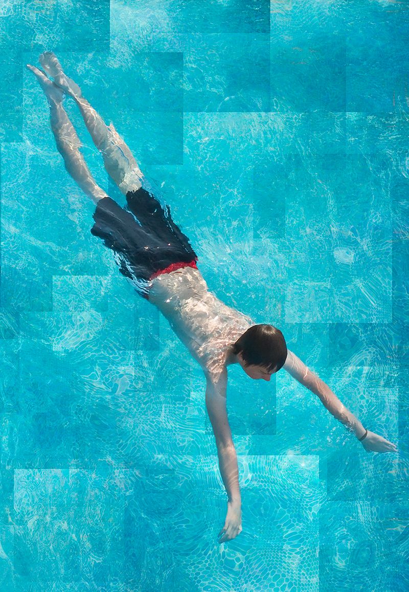 Archival Pigment print on photo rag    60" x 42" Lift #5