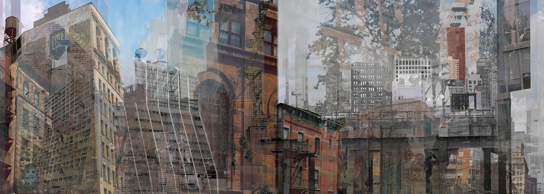 Archival Pigment print   20" x50" Chelsea