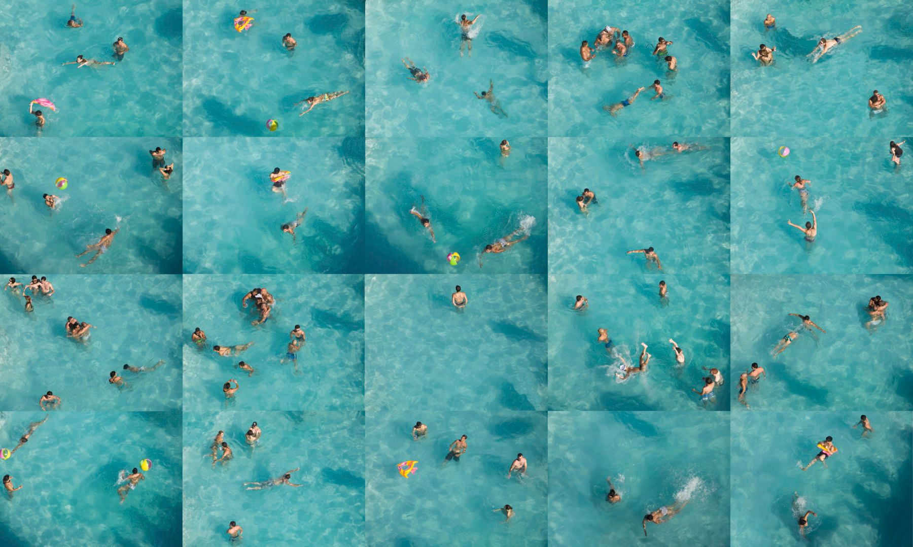 Archival Pigmentl print   40" x70" Swim #4: Rite of Summer