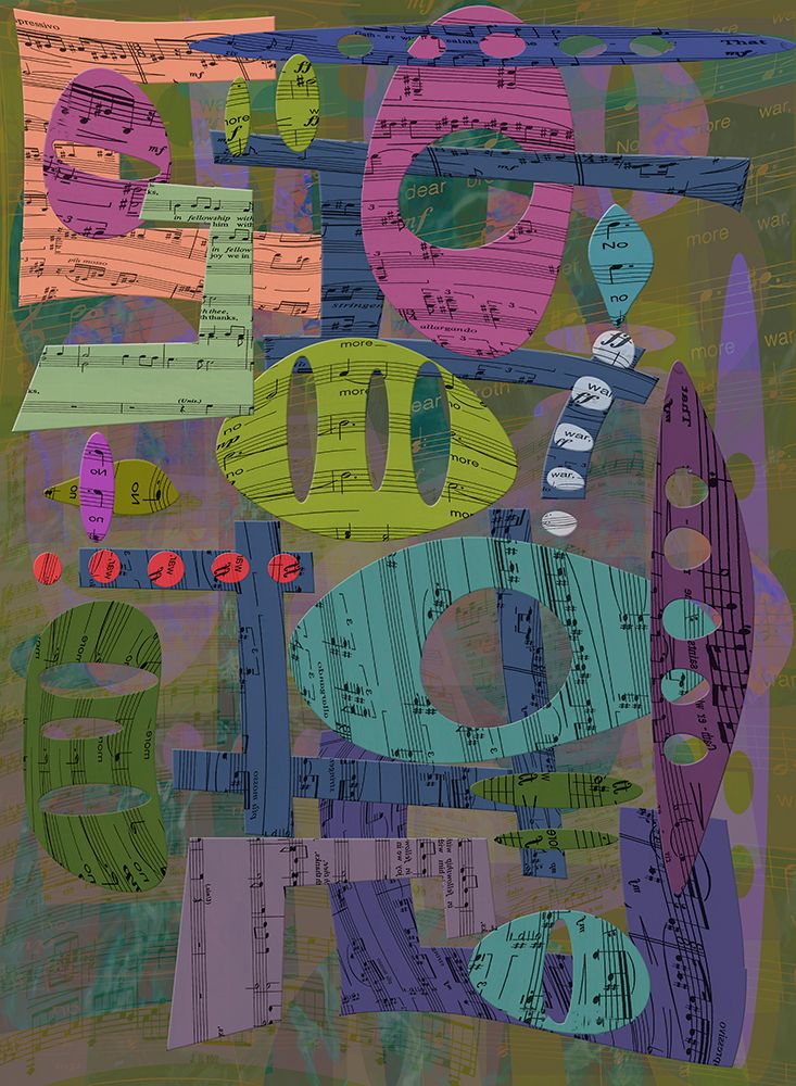 Archival Pigment print on  photo rag        
 40" x 30" How Can I Keep From Singing  2