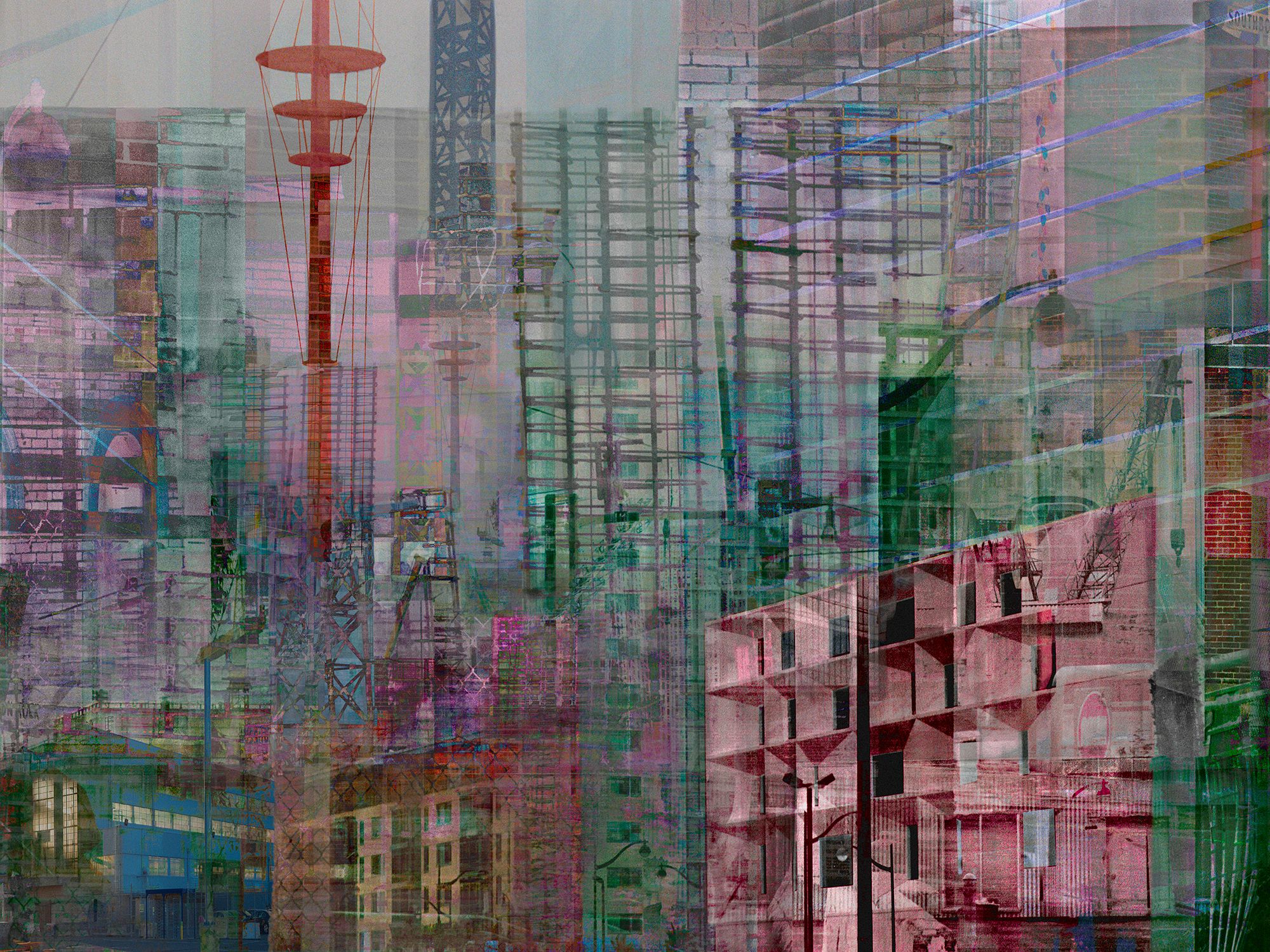 Archival Pigment print 24" x 32" Mission Bay