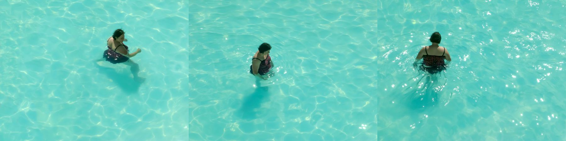 Archival Pigment Print  10"x42" Swim #7: The Siren's Lament