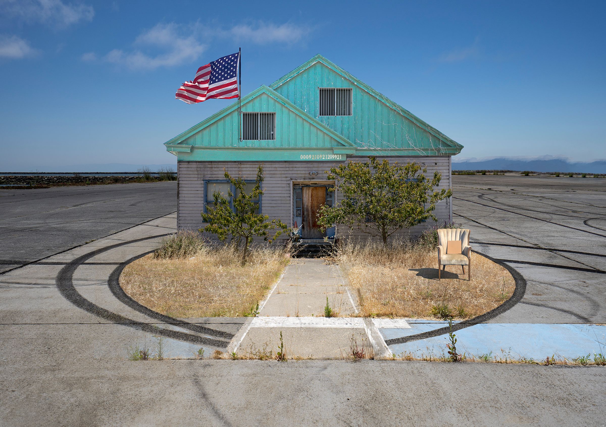 Archival Pigment print on photo rag paper Donut House