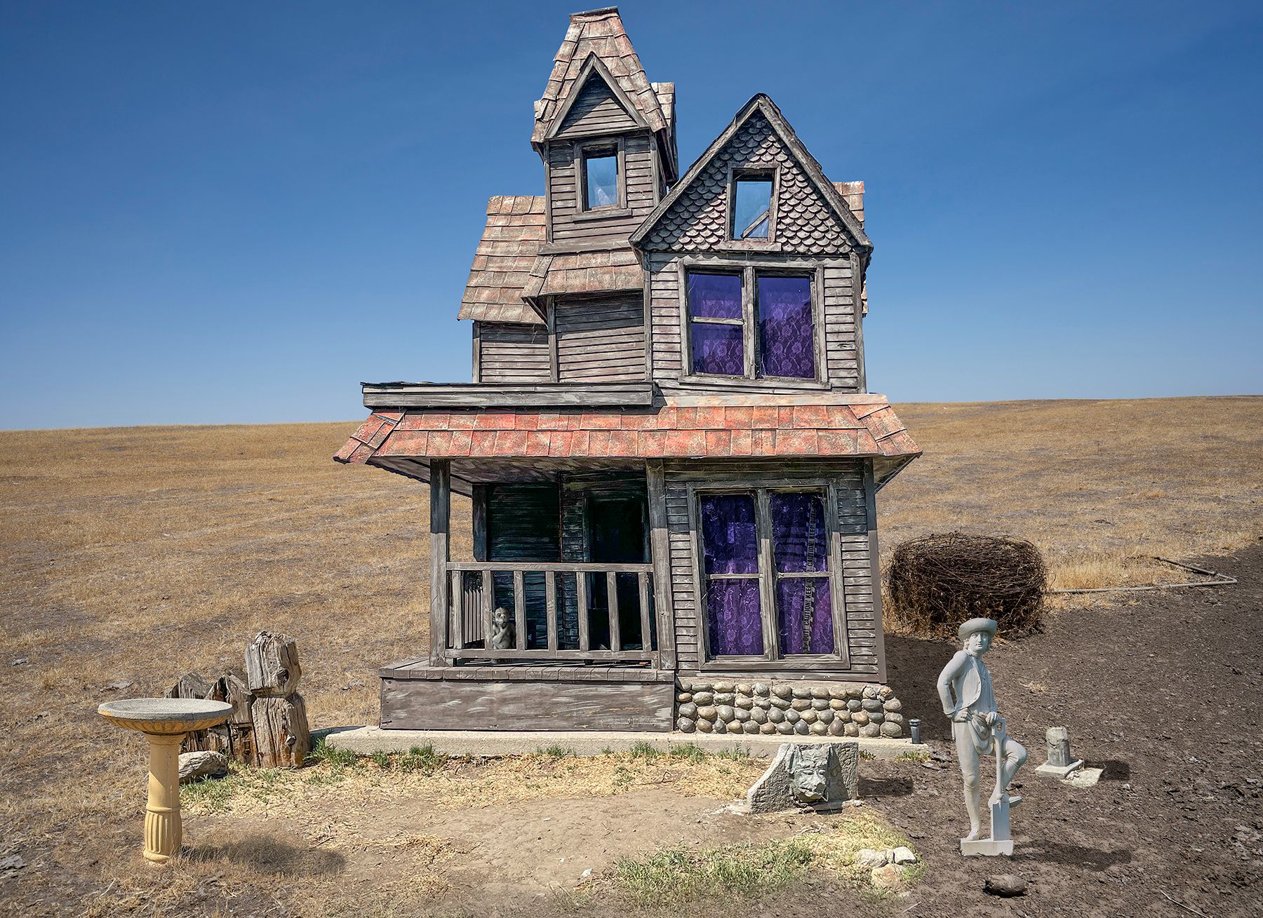 Archival Pigment print on photo rag paper Haunted House