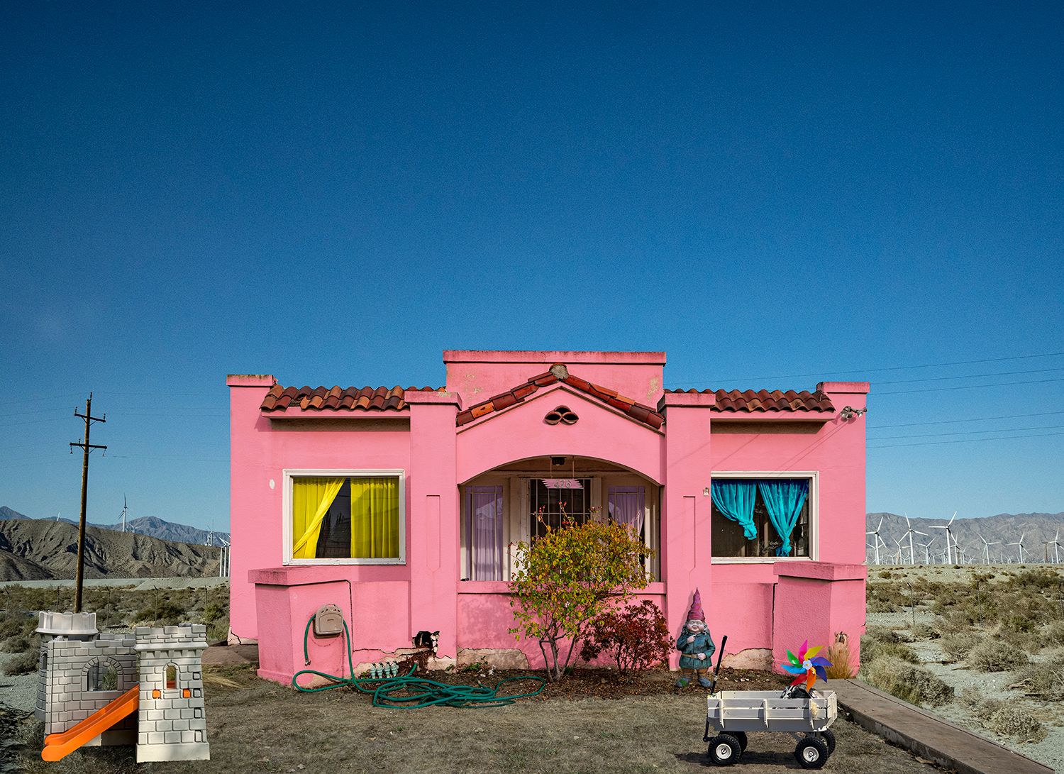 Archival Pigment print on photo rag paper Pinwheel House