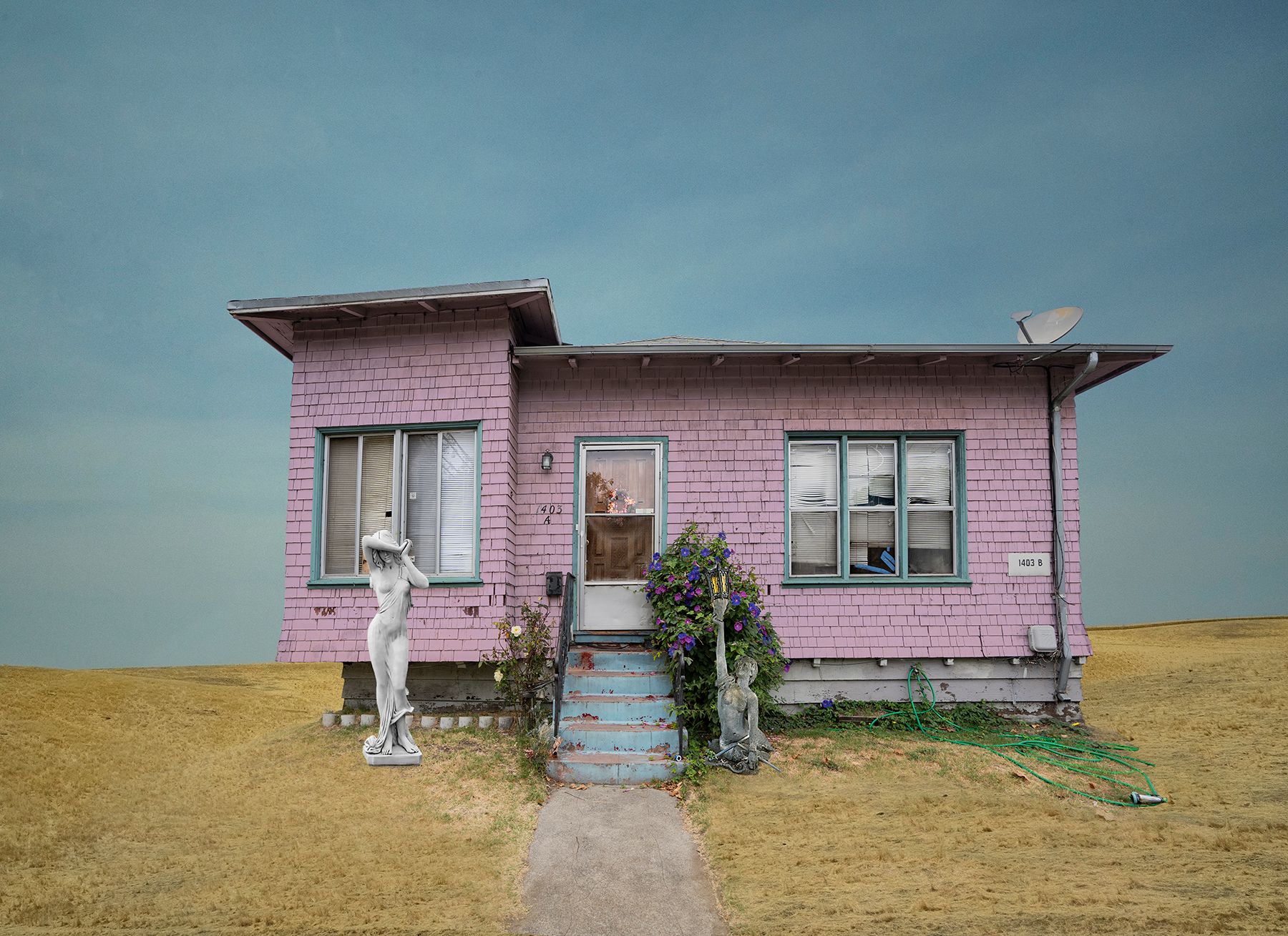 Archival Pigment print on photo rag paper Torch Bearer House