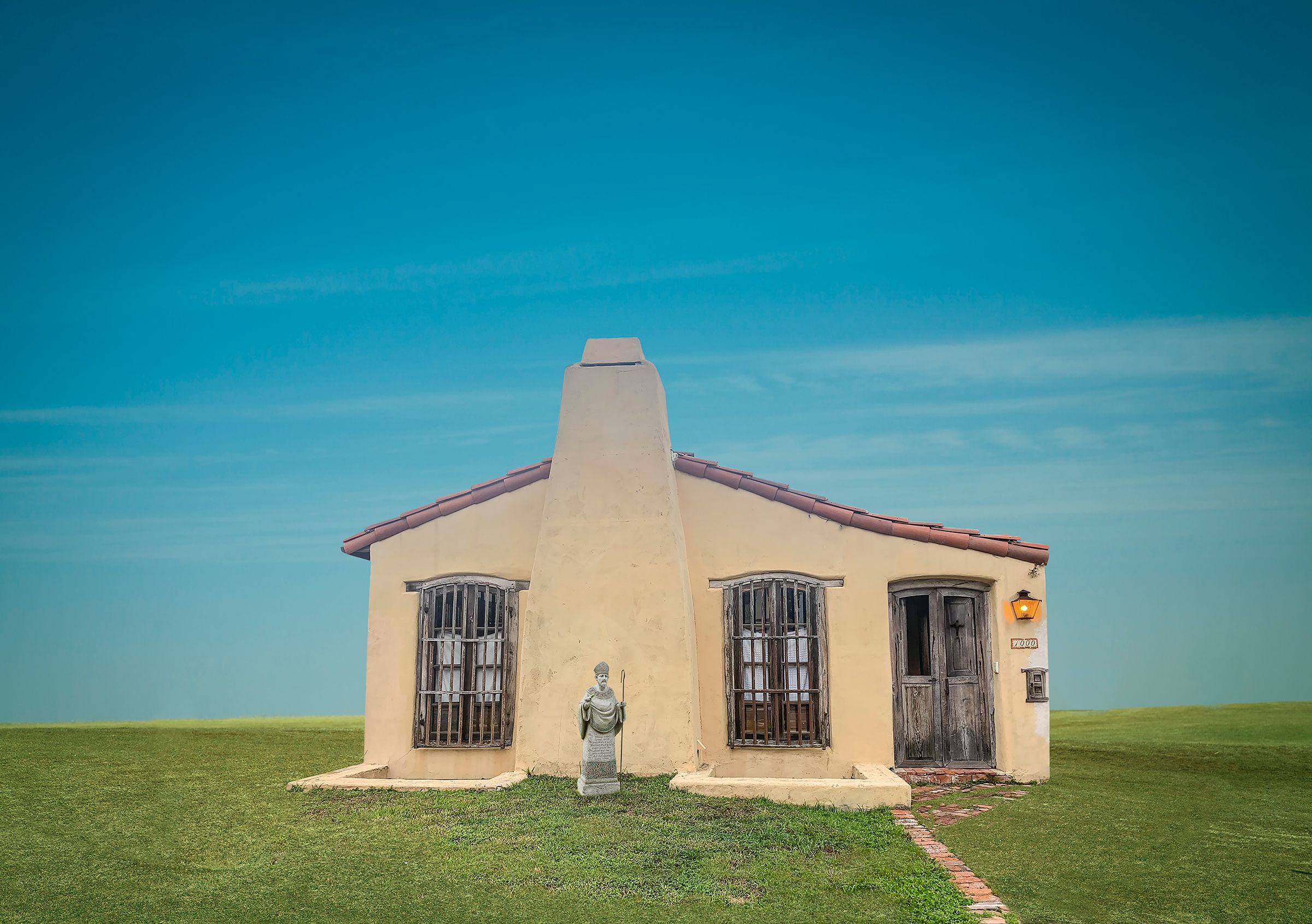Archival Pigment print on photo rag paper Prison House