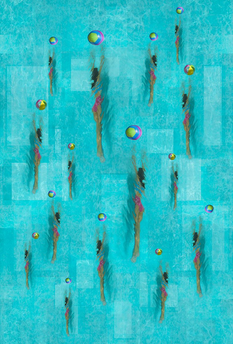 Archival Pigment print on photo rag  60" x 42" Play Ball