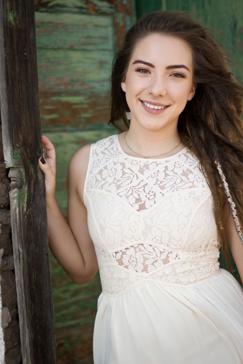 Tucson high school senior portrait