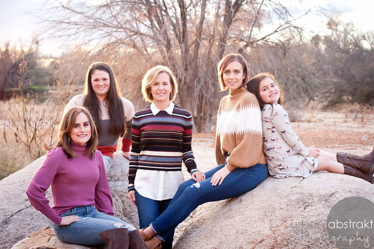 Tucson family generations portrait photography