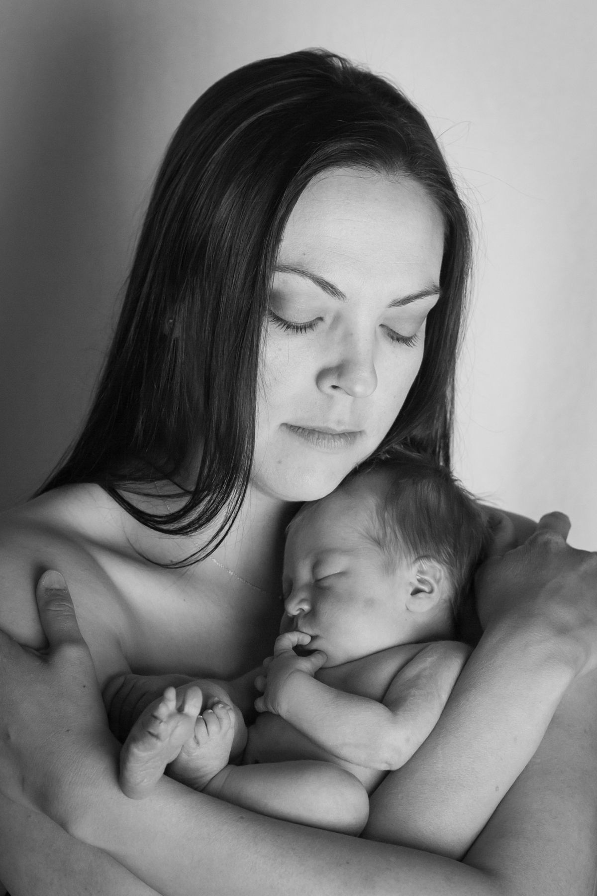 Tucson newborn baby mom photography