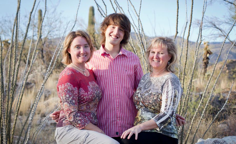 Tucson family portrait photography