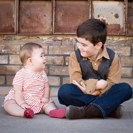 Tucson baby child sibling portrait photography