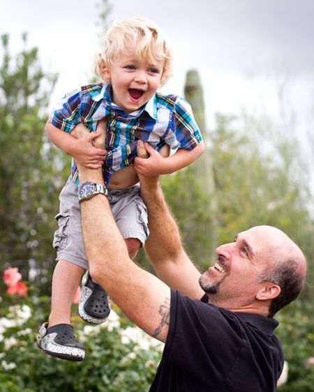 Tucson child dad portrait photography