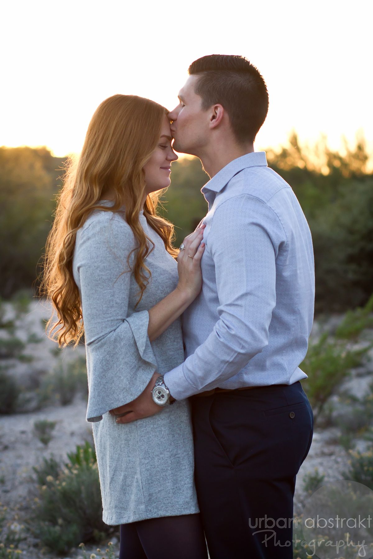 Tucson couples engagement portrait photography