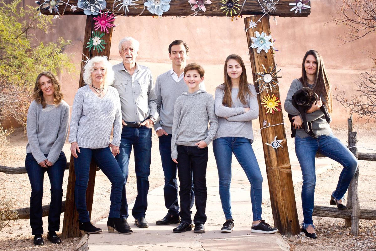 Tucson family portrait photography