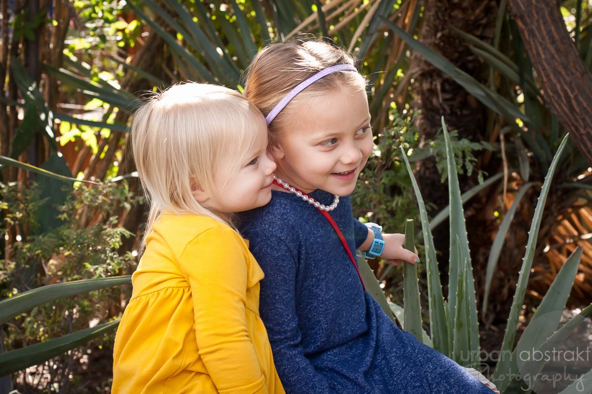 Tucson child sibling sister portrait photography