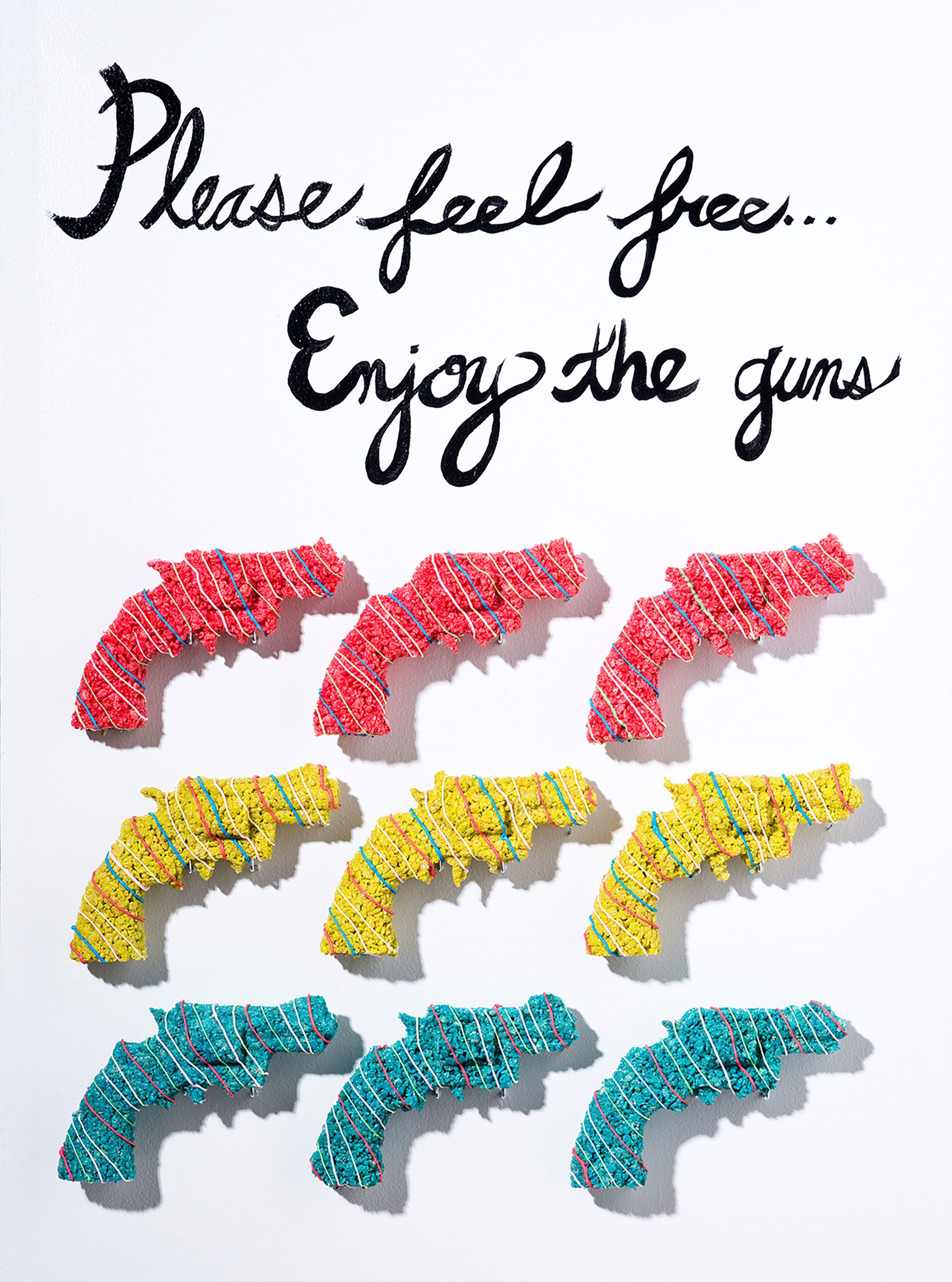 Rice crispy treat guns