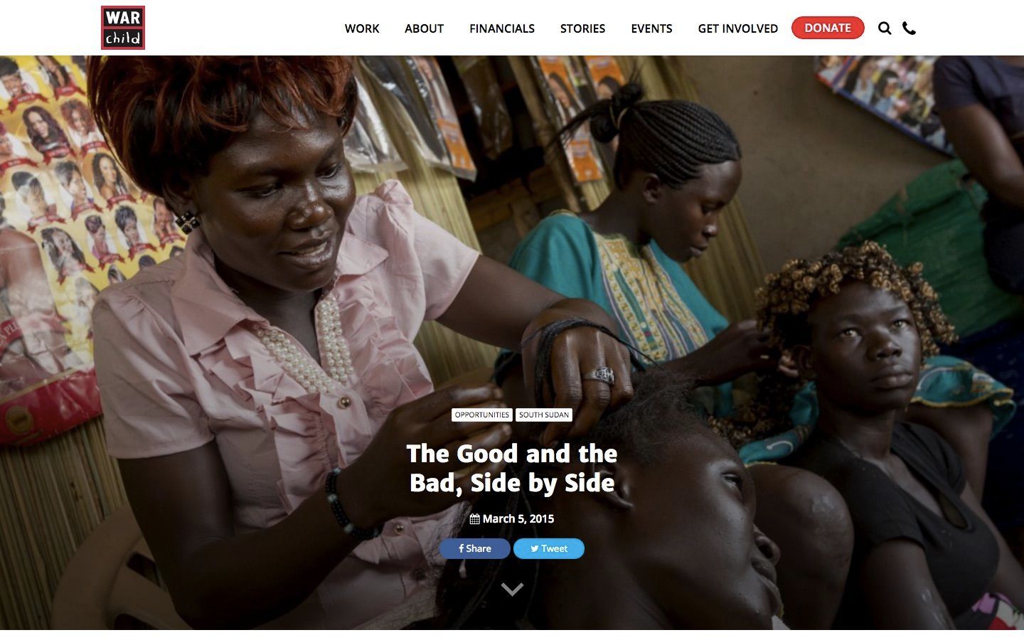 War Child Canada Campaign