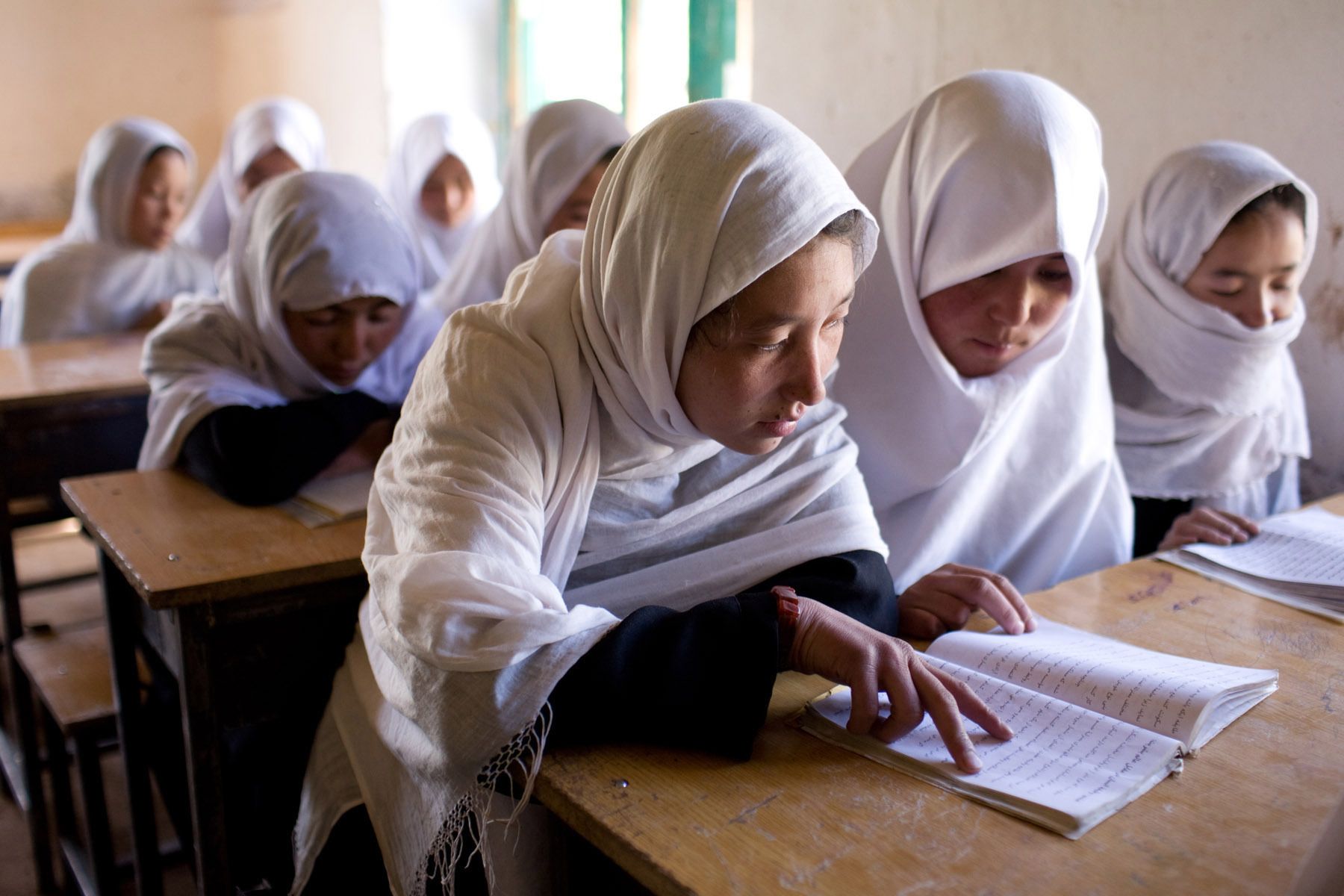 Silent Reading, Zakaria Village, Afghanistan
