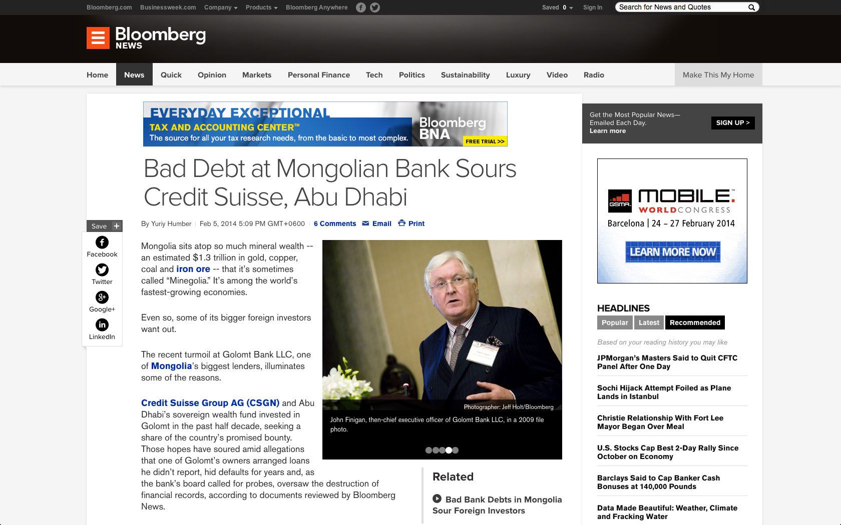 Bloomberg News