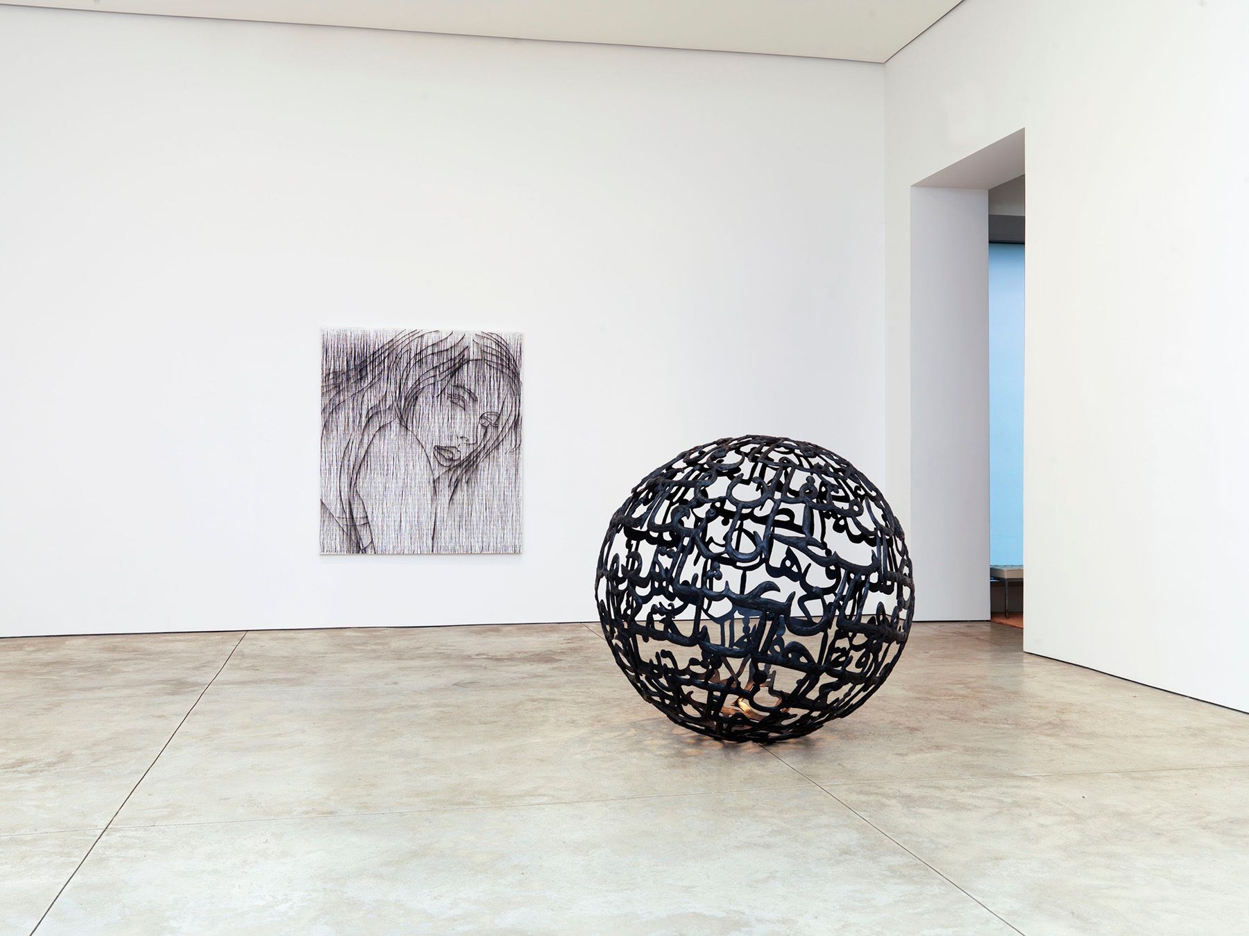 Ghada Amer Installation