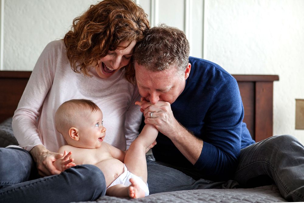 Brooklyn Family One Year Portrait