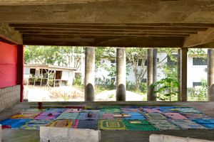 sleeping mats, instruments, games sleeping mat installation