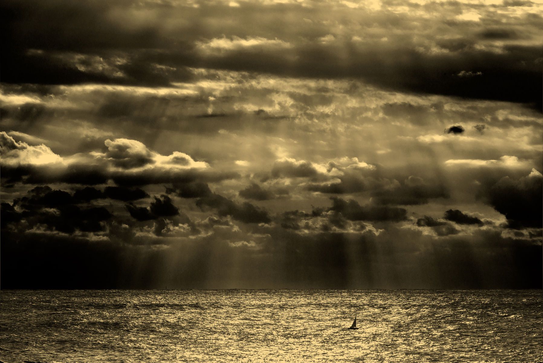Handmade Orotone 40 x 60 inches. Edition of 7 SEE IN MONTAUK I