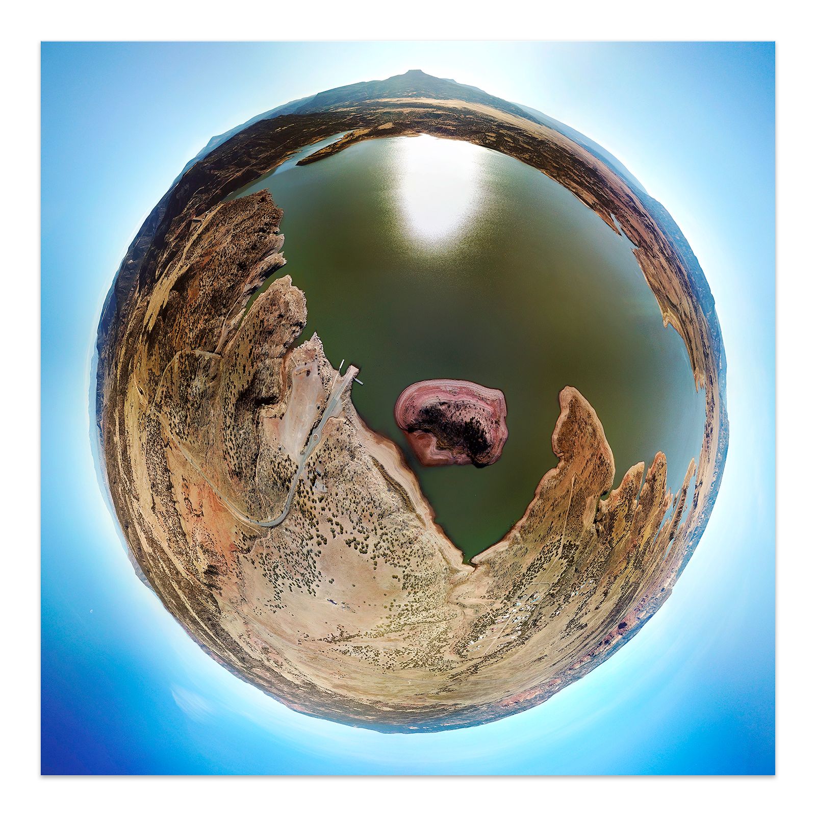 Abiquiu, NM. C-print, Mounting and framing upon request. Edition of 12 ABIQUIU LAKE