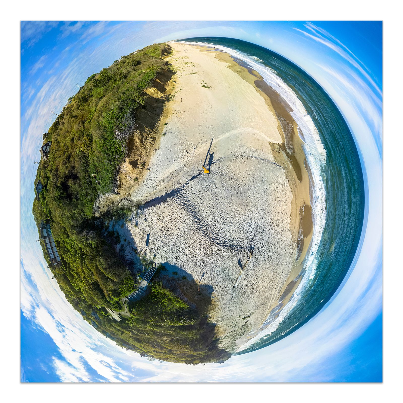 Montauk. C-print, Mounting and framing upon request. Edition of 12 SHADOW WITH MY SHADOW