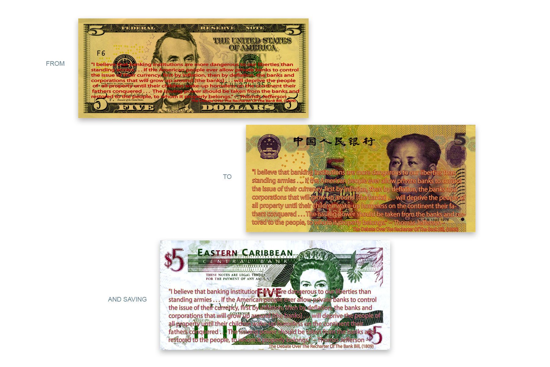 Silvertone (Silver foil on photograph). Edition of 7 THE JOURNEY OF THE MONEY
