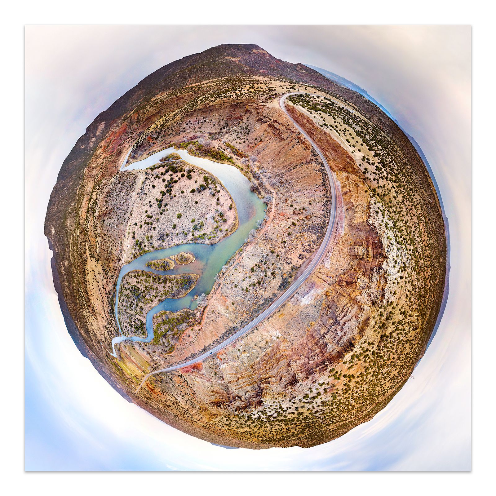 Ghost ranch, NM. C-print, Mounting and framing upon request. Edition of 12 RIO CHAMA I