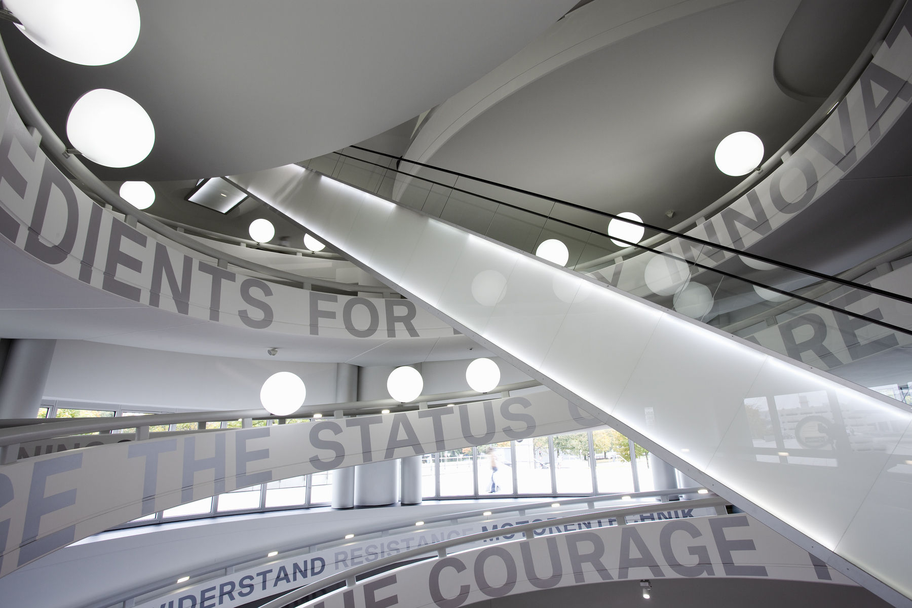 Germany,Bavaria,Munich, BMW Museum, the Museum Bowl BMW Museum, the Museum Bowl
