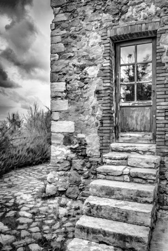 Back Steps to the Kitchen