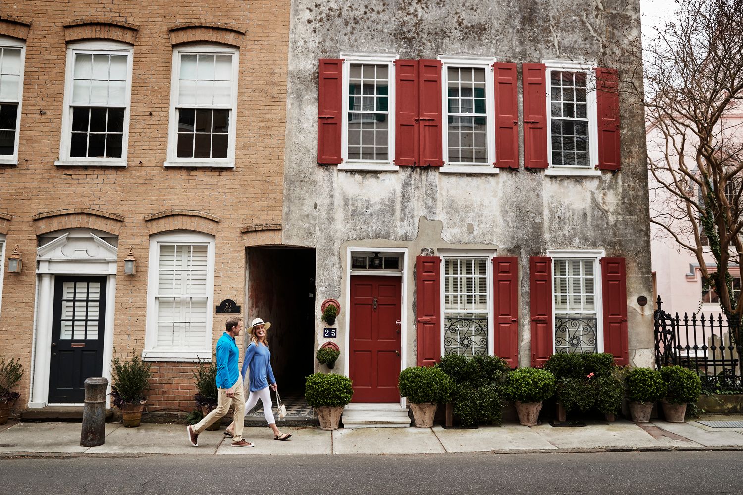 Coolibar Barry & Chris walking.jpg