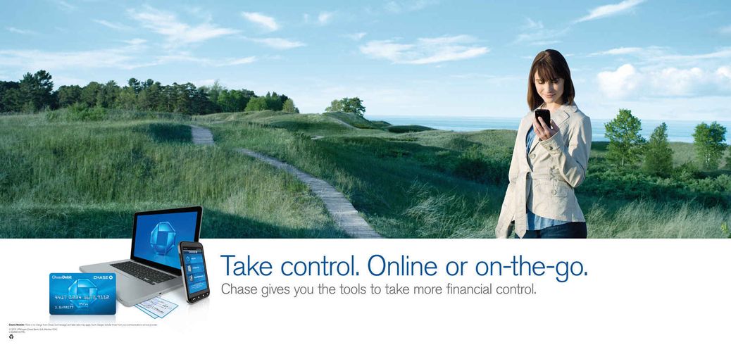 Client: Chase BankPhotographer: Brian BaileyAgency: Bradley & MontgomeryProducer and Casting: Melanie Trombley Client: Chase Bank; Photographer: Brian Bailey