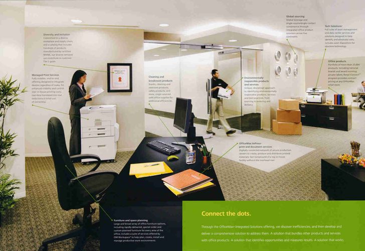 Client: Office MaxAgency: Gerard DesignPhotographer: Robert RandallProduction, Locations, and Casting: Melanie Trombley Client: Office Max; Photographer: Robert Randall