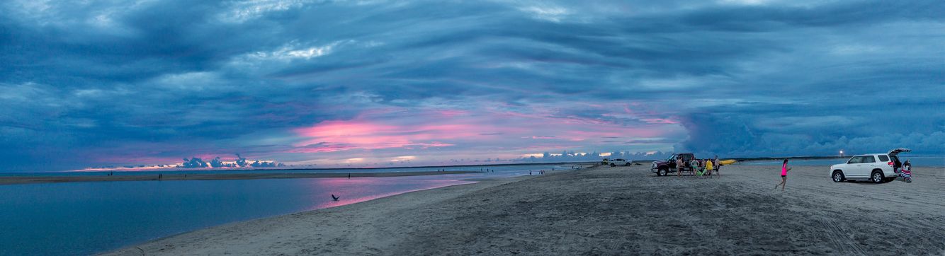 LandScape Panorama - Cape Hatteras Beach at Dusk.jpg