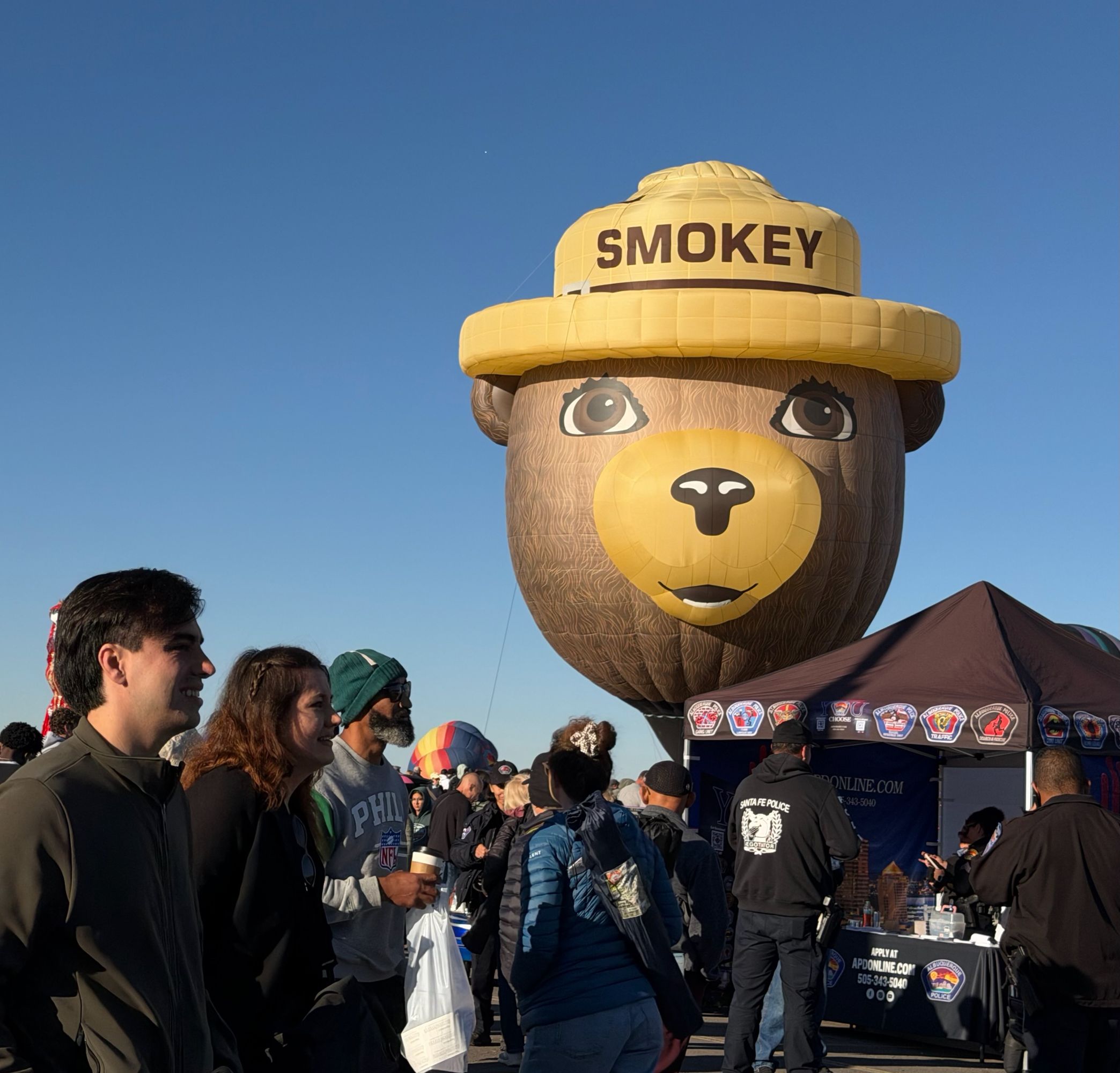 Smokey the Bear, born in New Mexico is ready to fly Smokey the Bear, born in New Mexico is ready to fly.jpeg