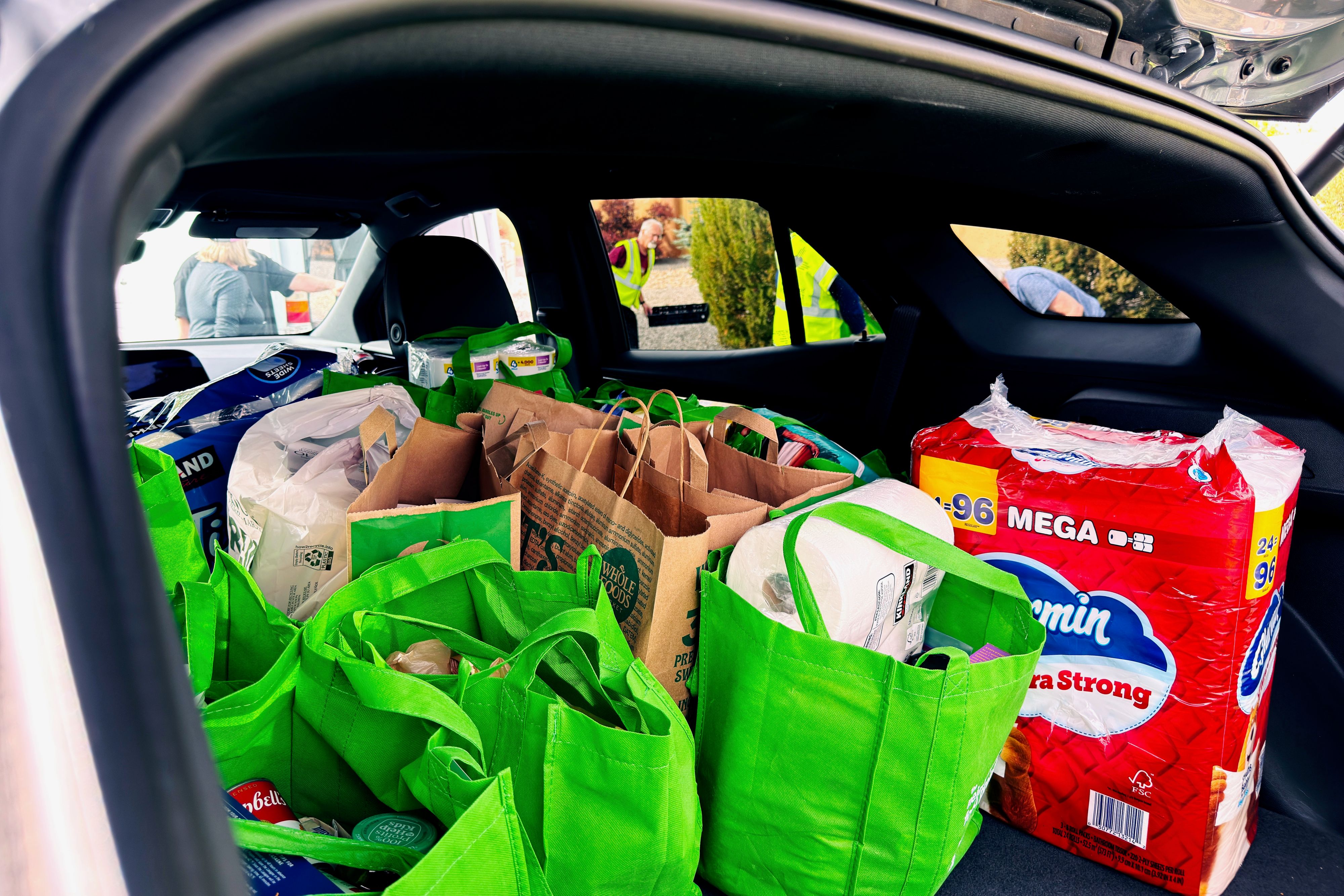 Bringing a pickup to the Sandia Center