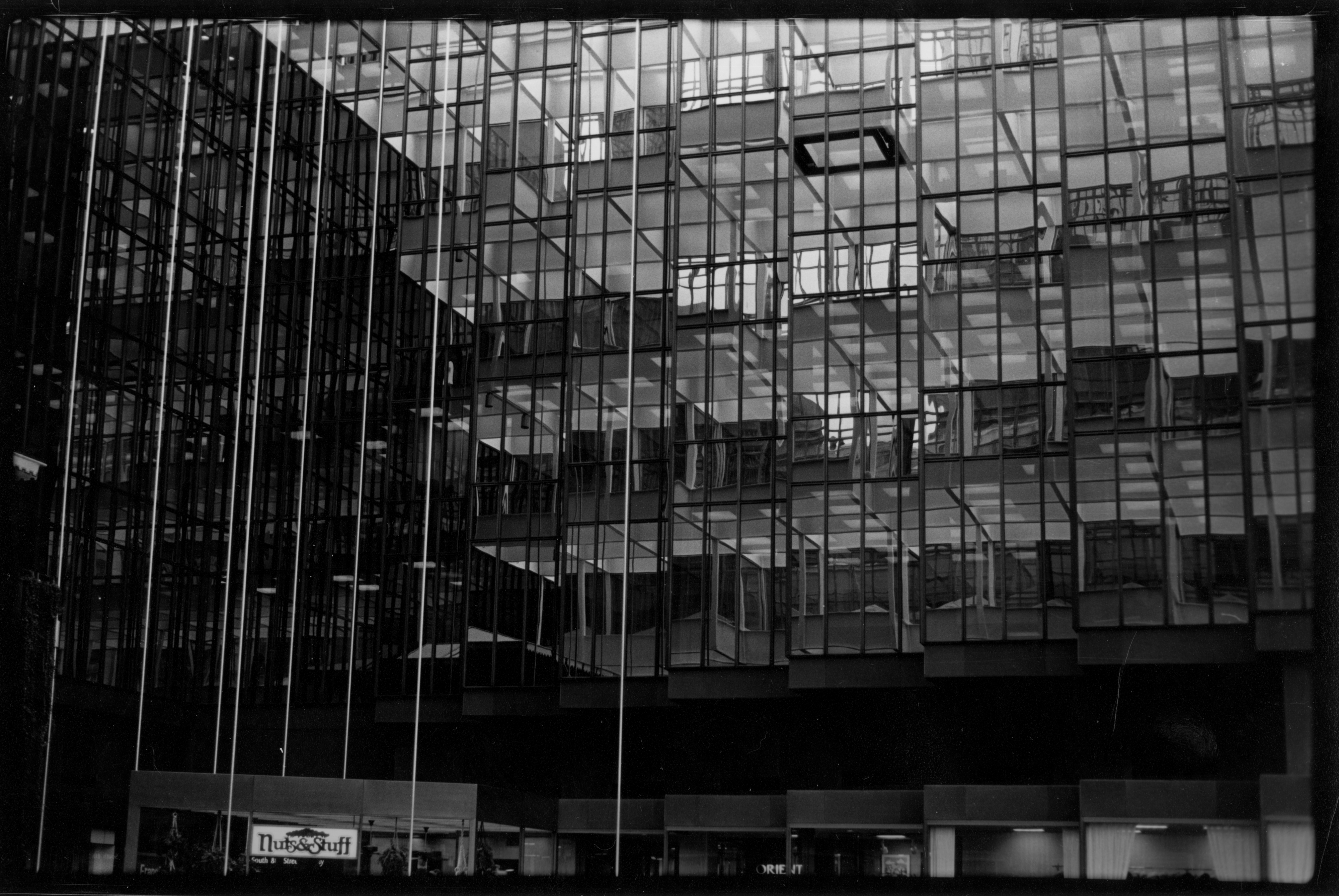 Pillsbury Center, Minneapolis (1981) (from TIME IN THE CITY series) Plate 12