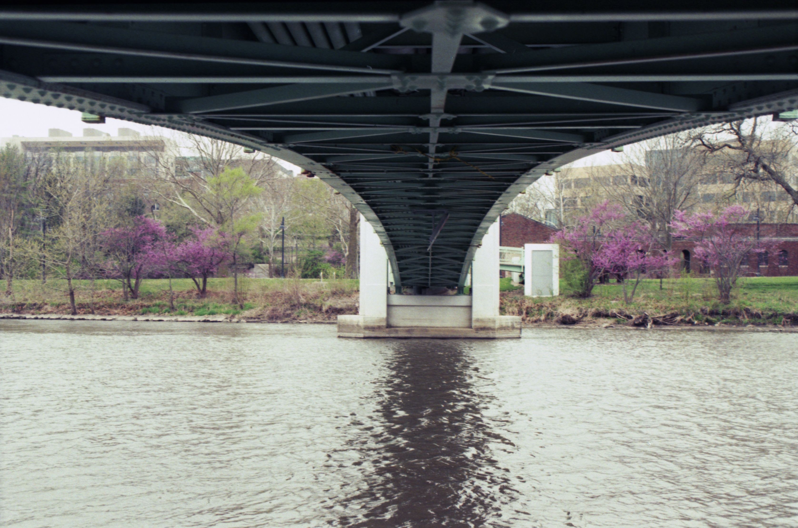 Under the Footbridge Near the Iowa Memorial Union on the Campus of the University of Iowa, Iowa City (2015) Plate 28