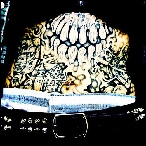 Tattooed belly